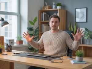 Comment adapter son poste de travail (bureau ou télétravail) pour améliorer sa posture et paraître plus grand ?